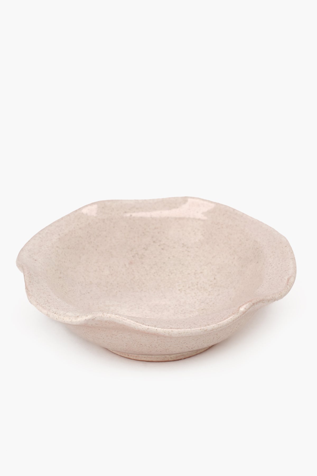 Small Pottery Plate - 12x4 cm