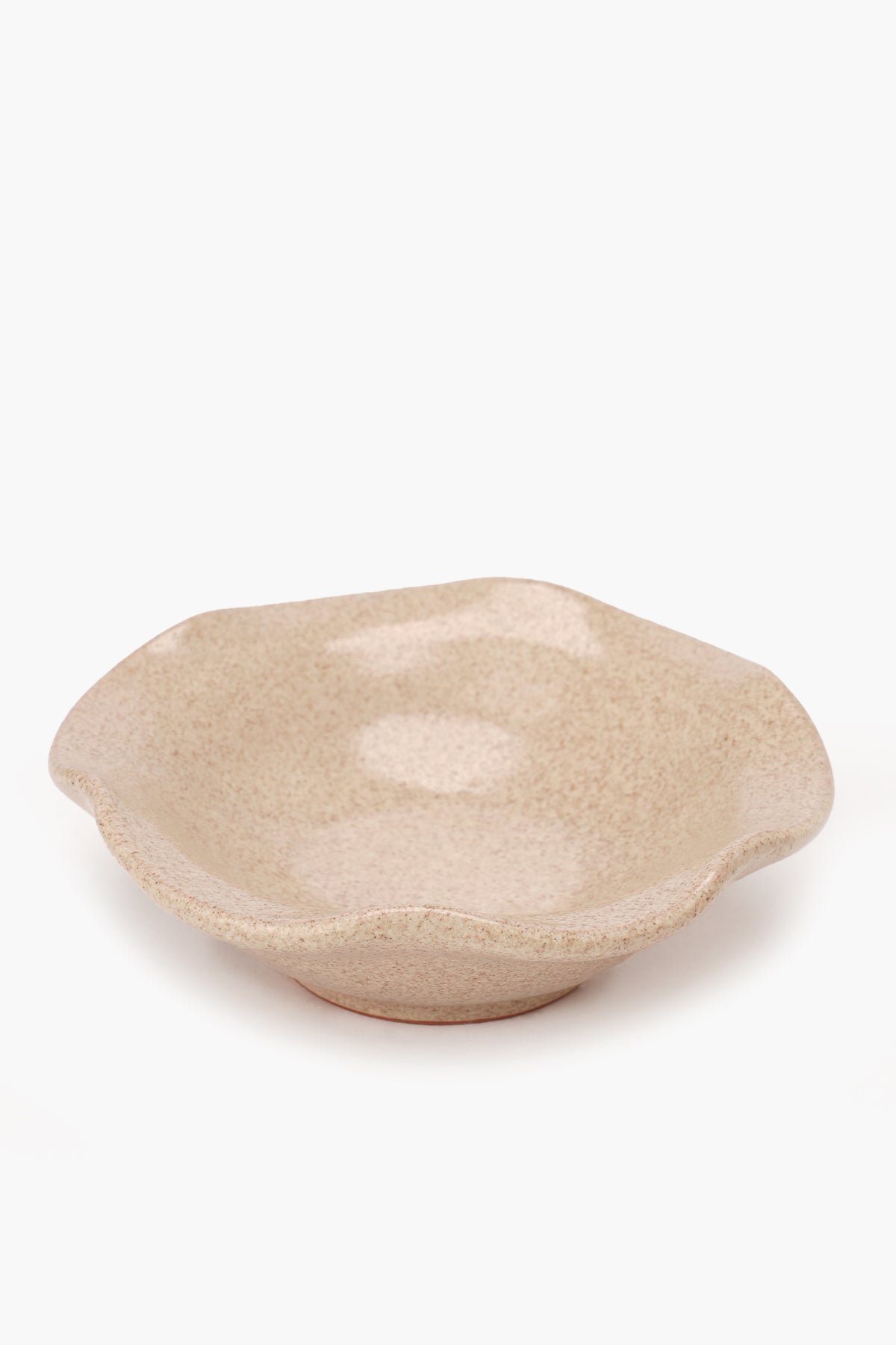 Small Pottery Plate - 12x4 cm