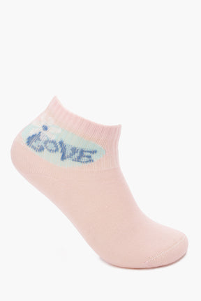 Girly Cotton Socks - 3 Pairs