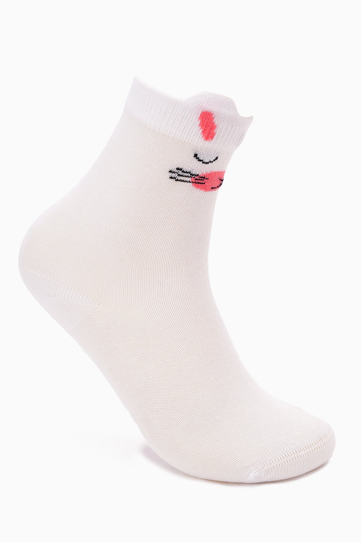 Girly Cotton Socks - 5 Pairs