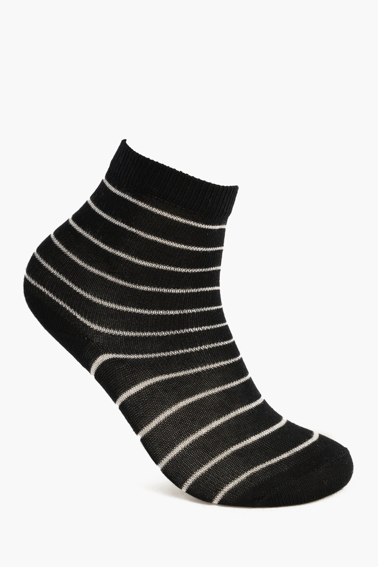 Girly Striped & Dotted Socks - 5 Pairs