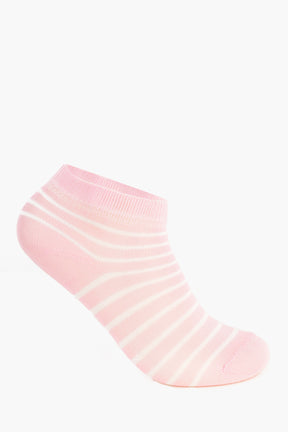 Girly Striped Socks - 3 Pairs