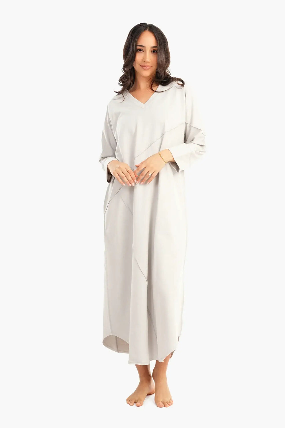 Nightgown with Round Hem