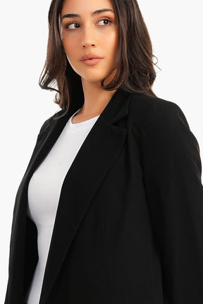 Notch Collar Blazer