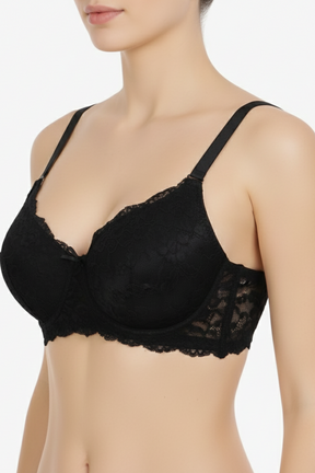 Lace Detailed Wired Bra