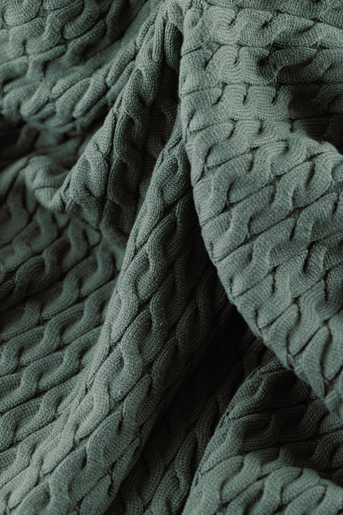 Braided Throw Blanket