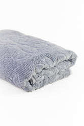 Flower Ribbed Towel - 100*50cm