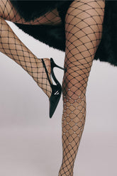 Pearl Fishnet Pantyhose