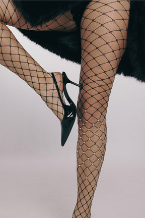 Pearl Fishnet Pantyhose