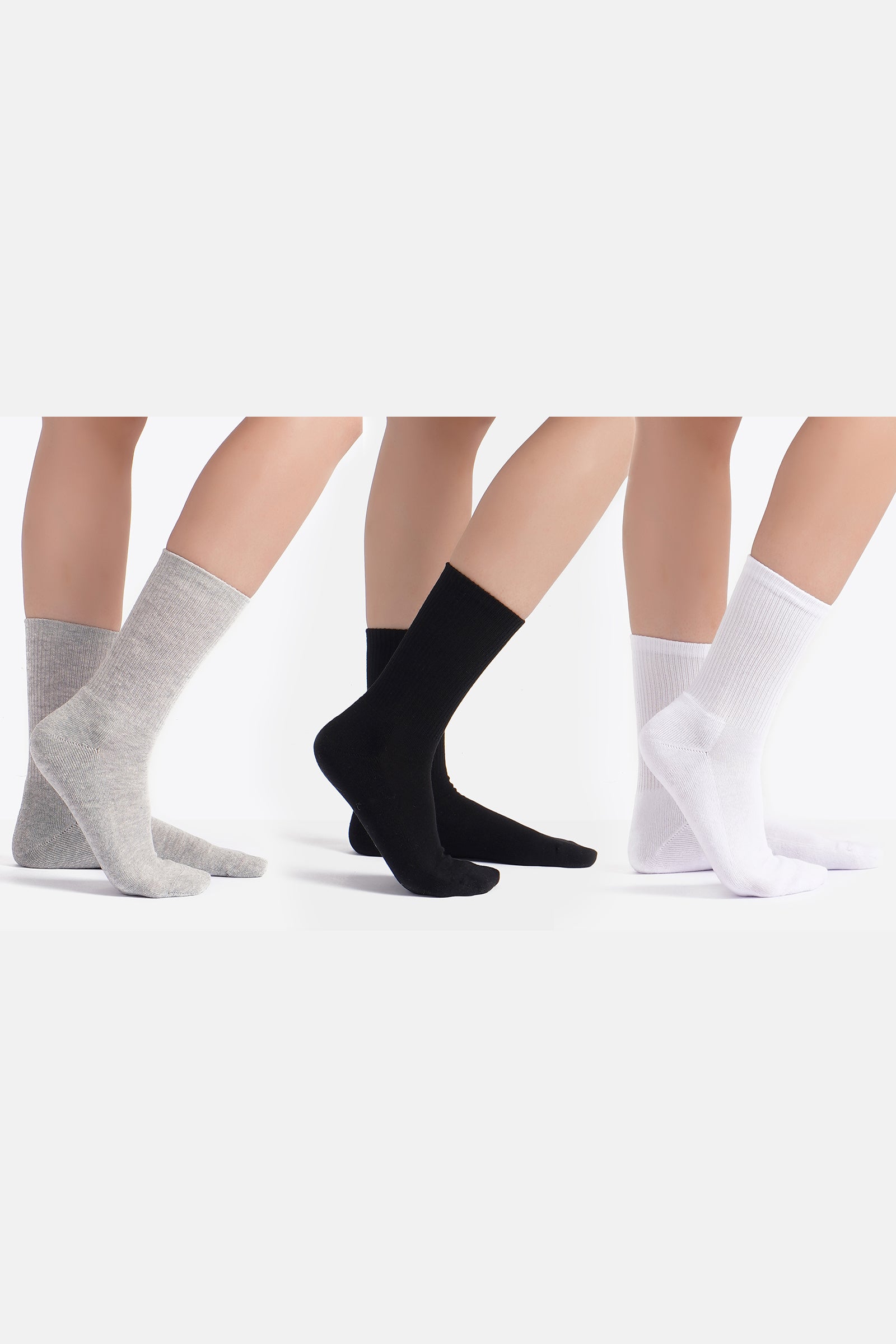 Heather Mid-Calf Socks