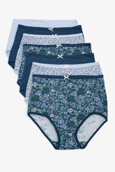 Pack of 7 Colored Full Brief Panties