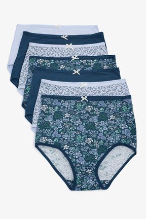 Pack of 7 Colored Full Brief Panties
