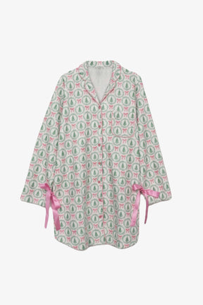 Bow-Sleeve Night Shirt