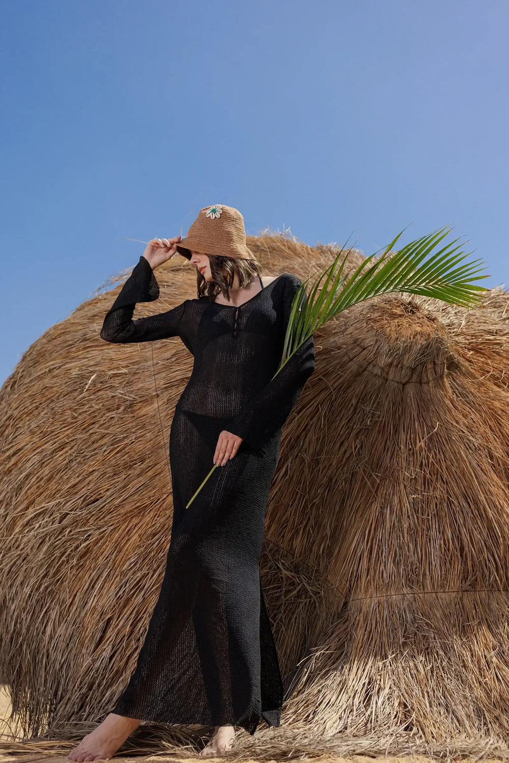 Knitted Long Beach Dress