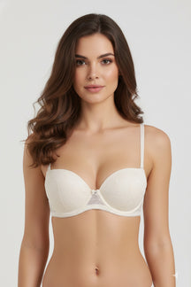 Wired Lace Push Up Bra