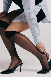 Voile Knee High Socks