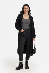 Open Neckline Cardigan