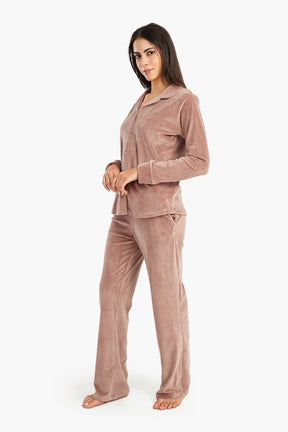 Velvet Classic Pyjama Set Carina Wear