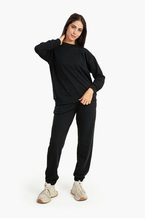 Drop Shoulder Lounge Sweatshirt