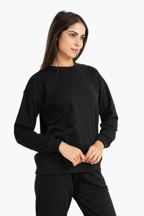 Drop Shoulder Lounge Sweatshirt