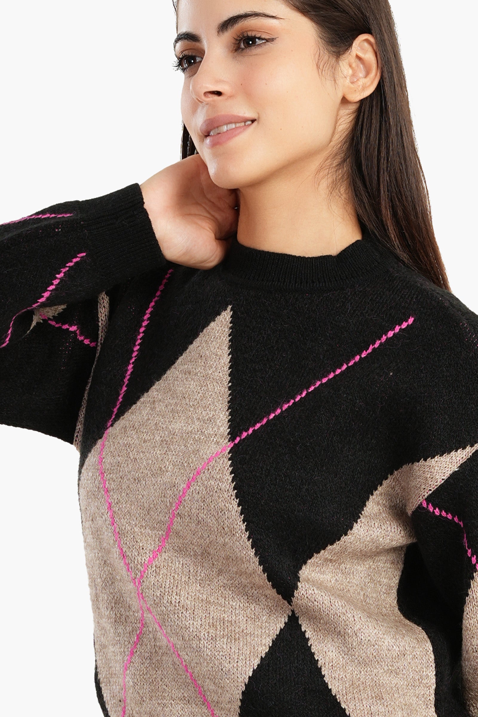 Argyle Scottish pattern Pullover