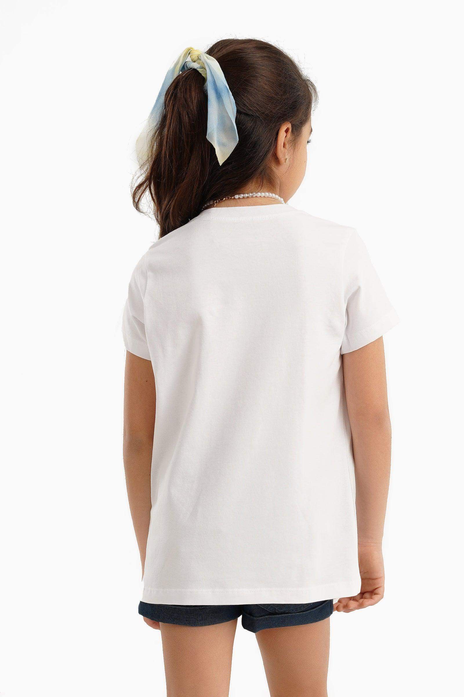 جيرلي مجموعة من 3 توب نص كم بناتي