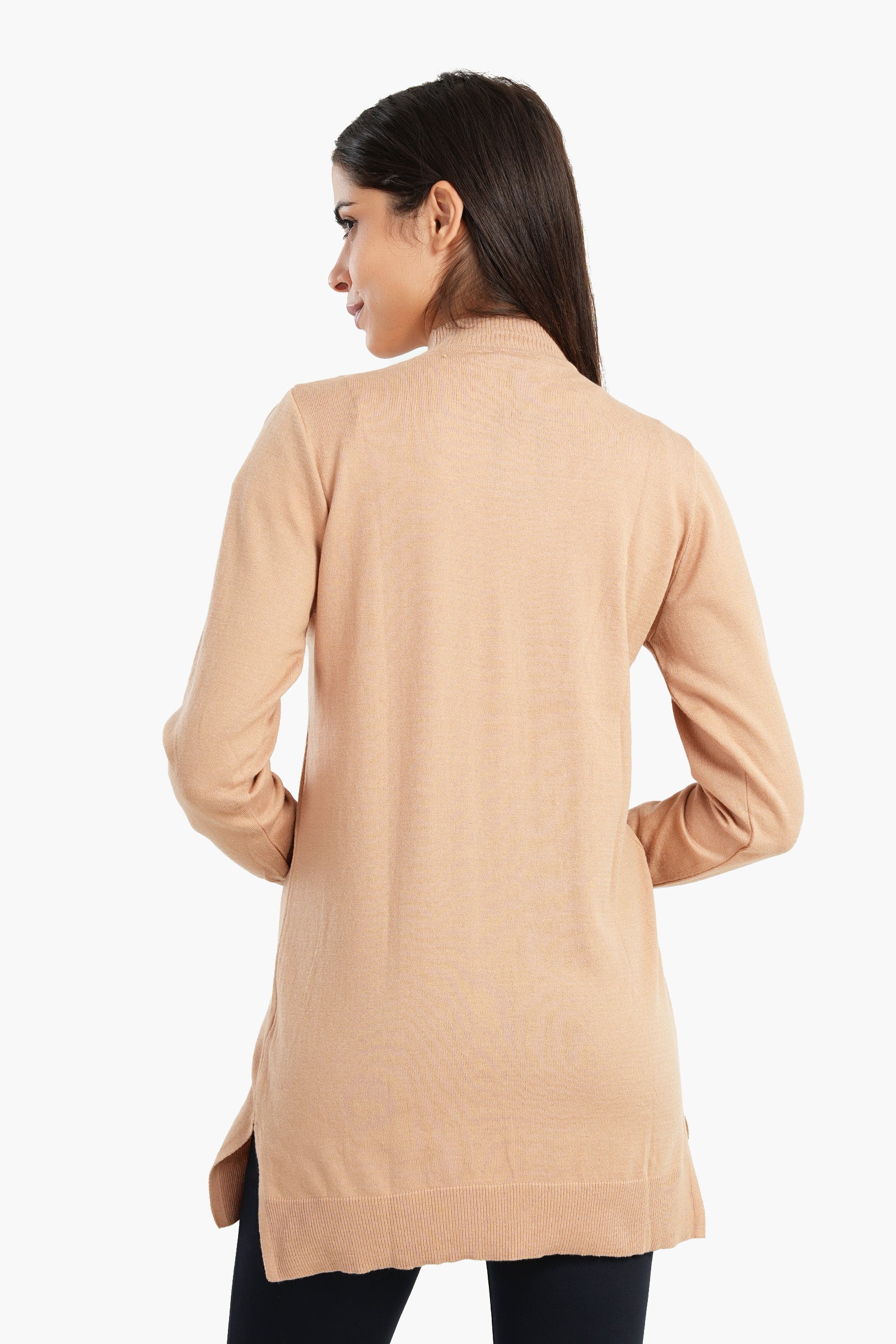 Pullover with High Neck