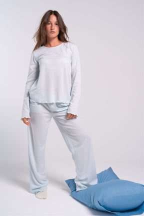 Self Pattern Pyjama Set