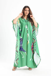 African Print Poncho Dress - Carina - كارينا