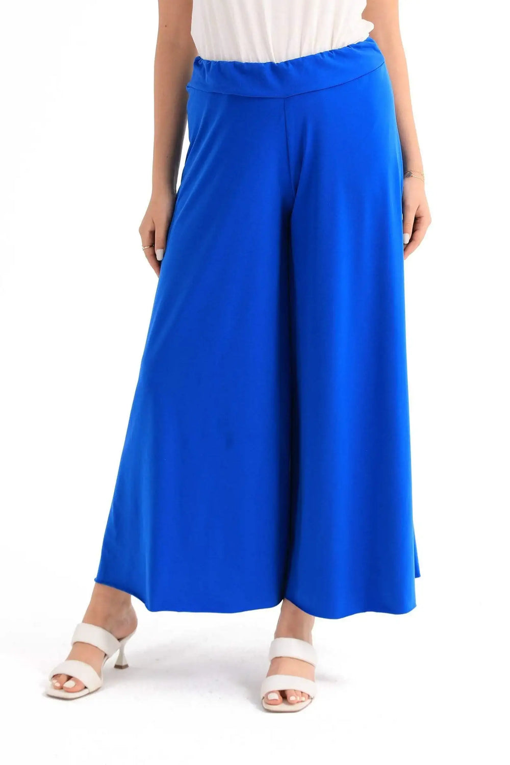 Ankle Length Wide Leg Pants - Carina - كارينا