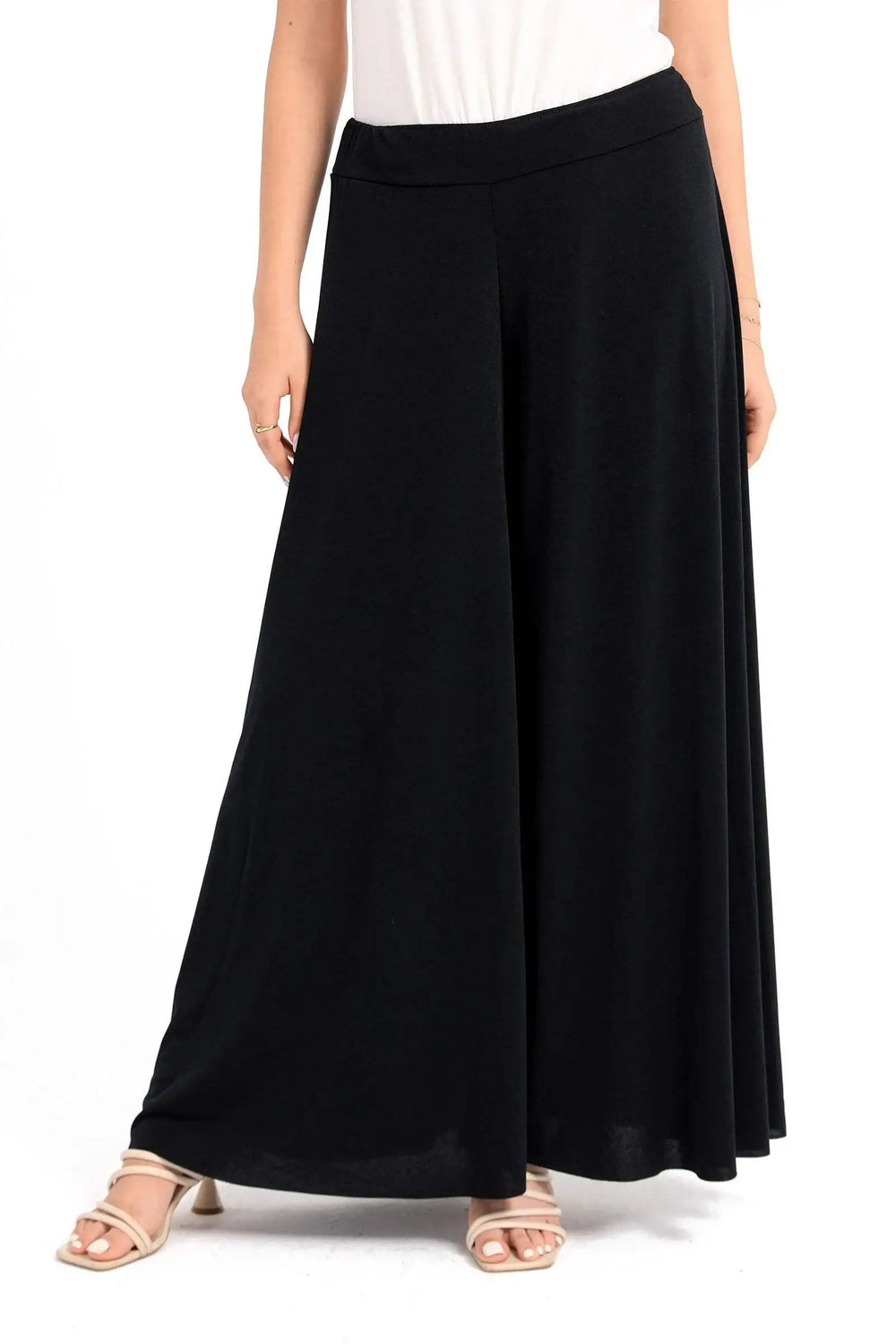 Ankle Length Wide Leg Pants - Carina - كارينا