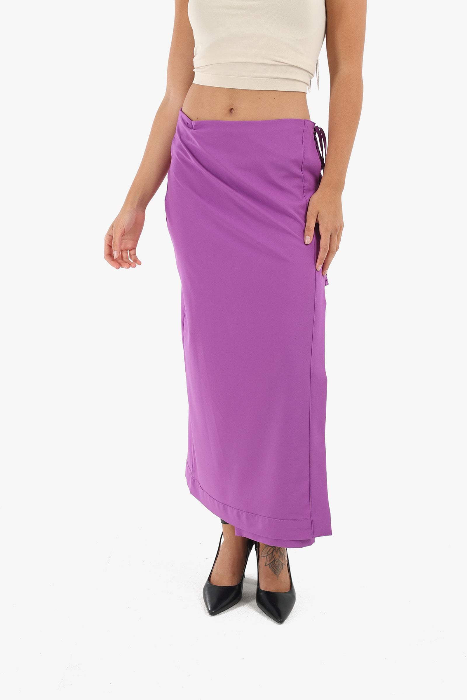 Ankle Length Wrap Skirt - Carina - كارينا