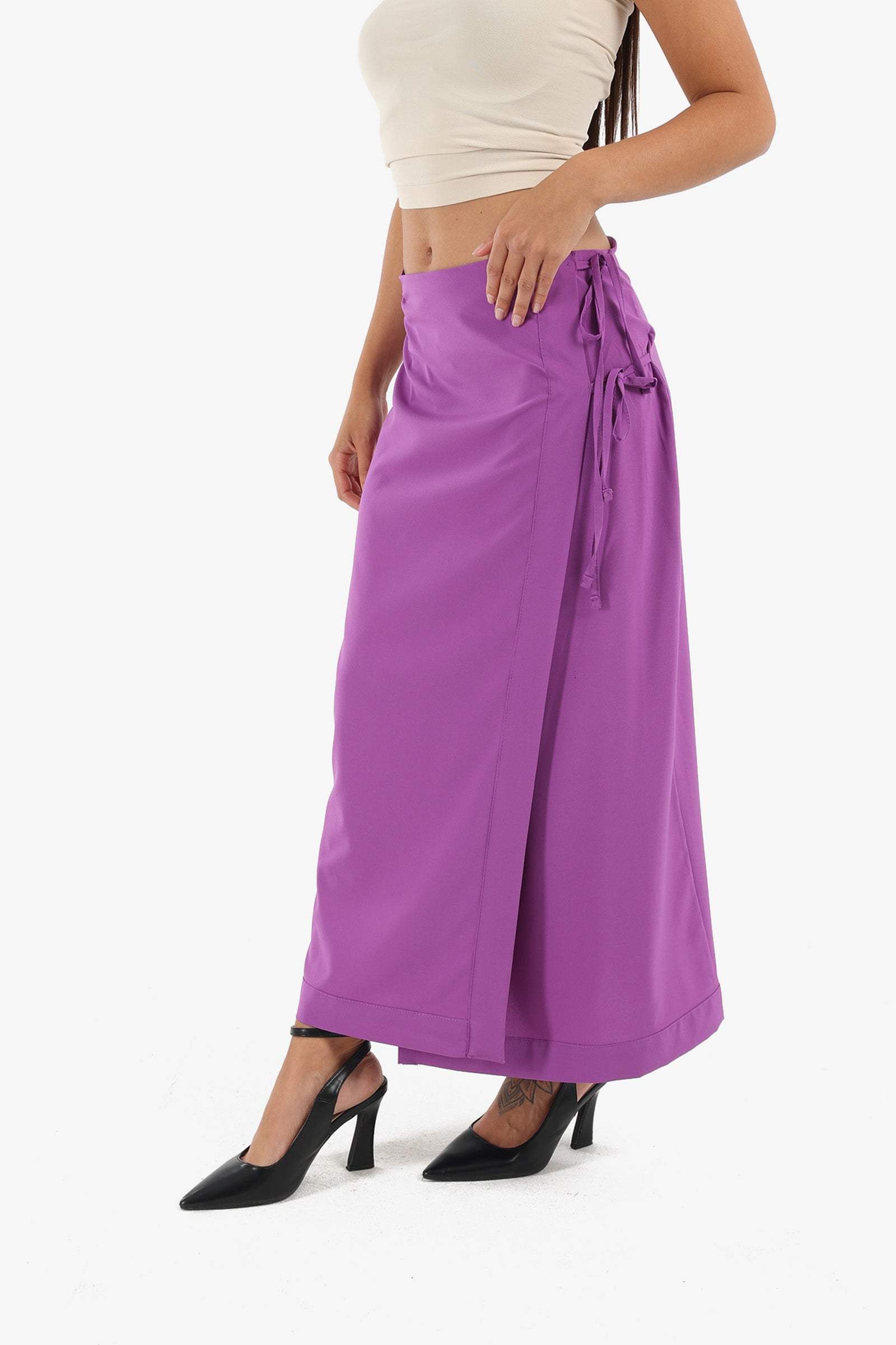 Ankle Length Wrap Skirt - Carina - كارينا