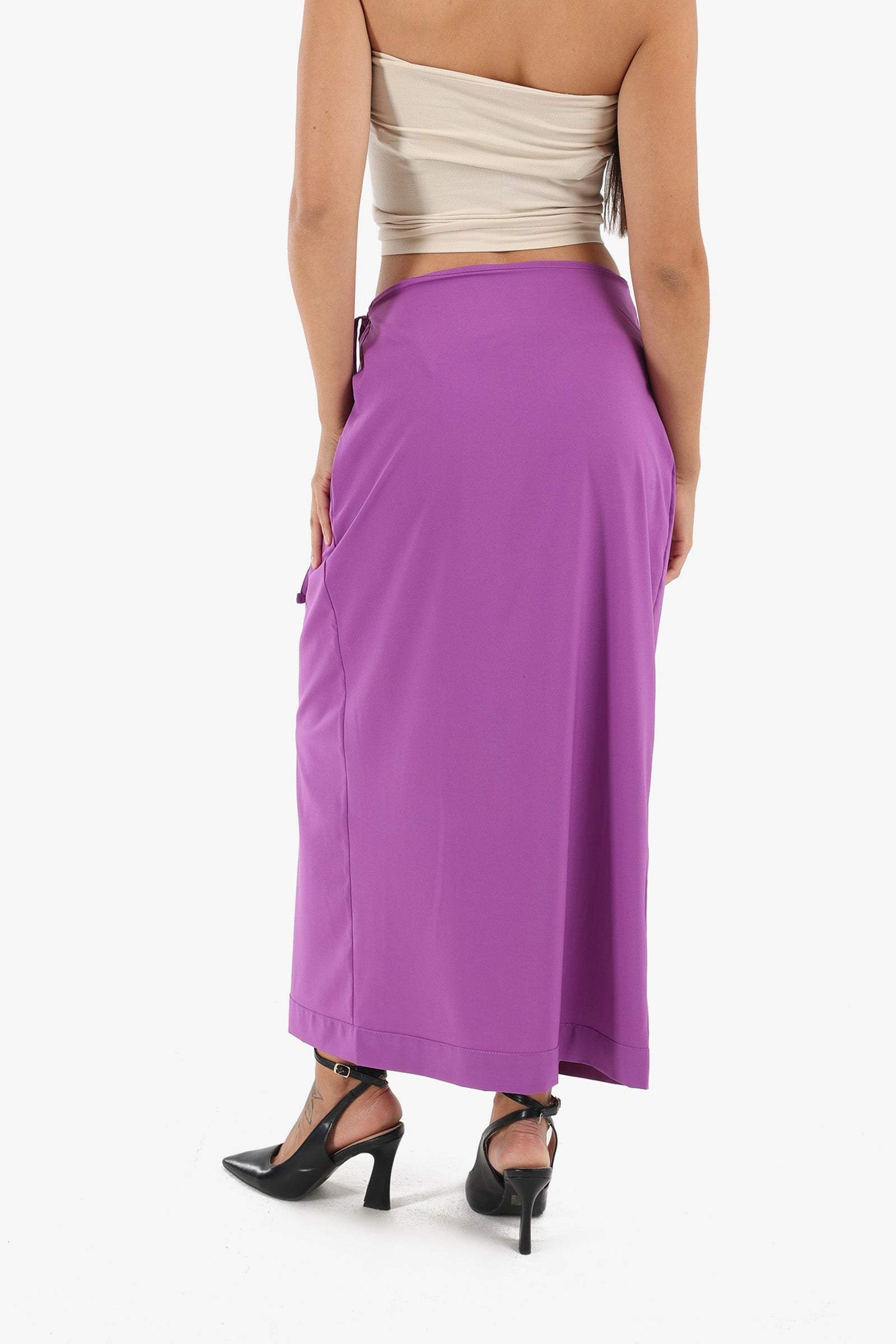 Ankle Length Wrap Skirt - Carina - كارينا