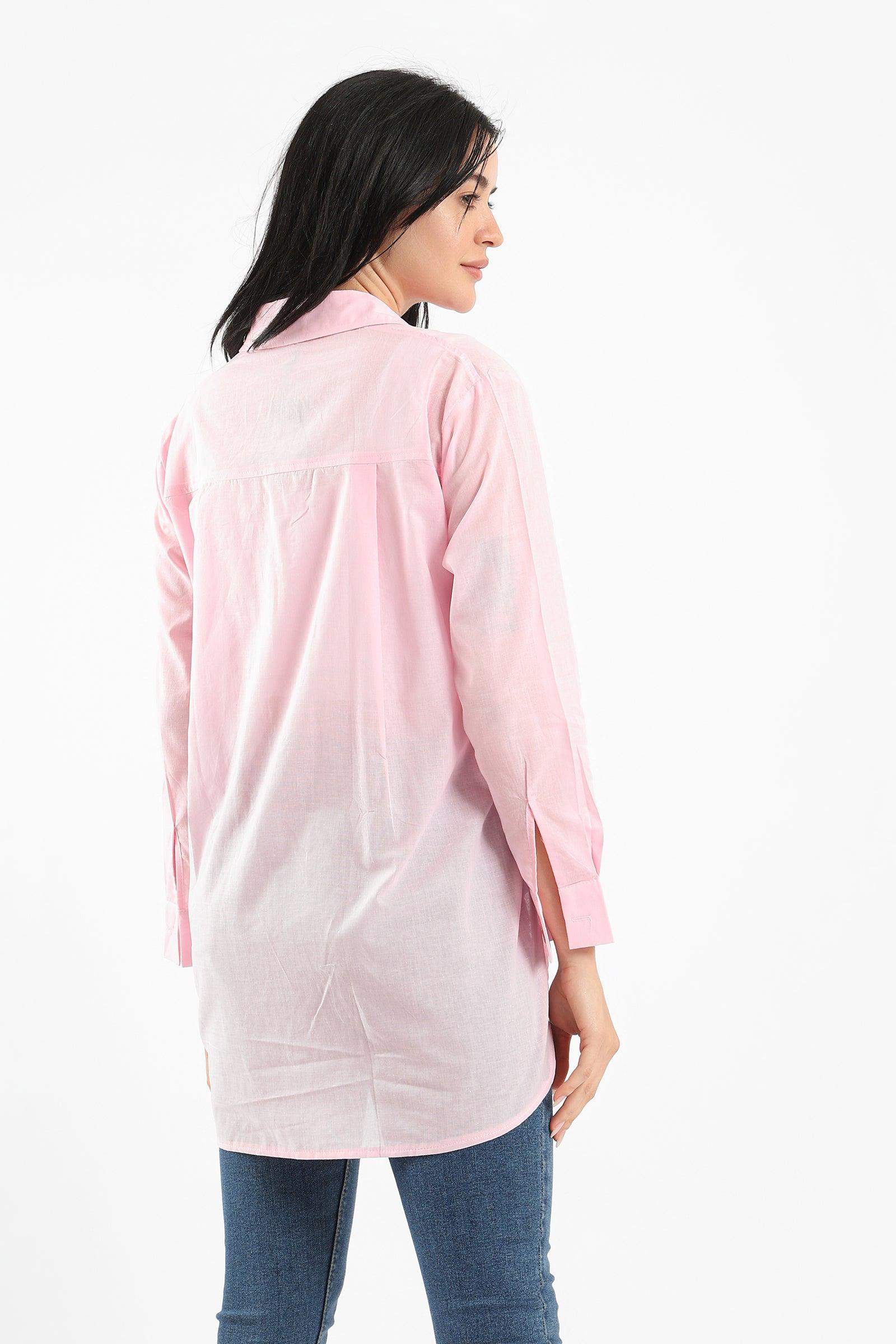 Asymmetrical Comfy Shirt - Carina - كارينا