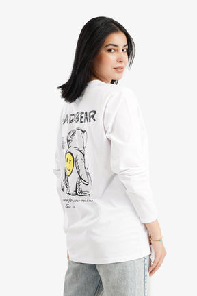 Back Printed Lounge T-Shirt - Carina - كارينا