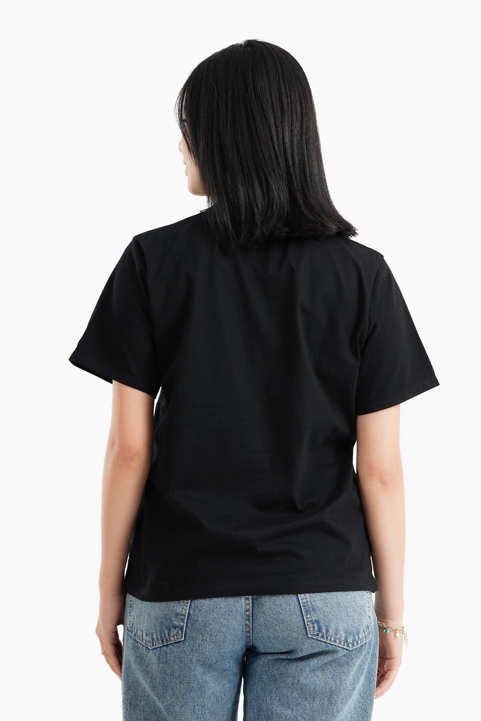 Basic Solid T-Shirt - Carina - كارينا