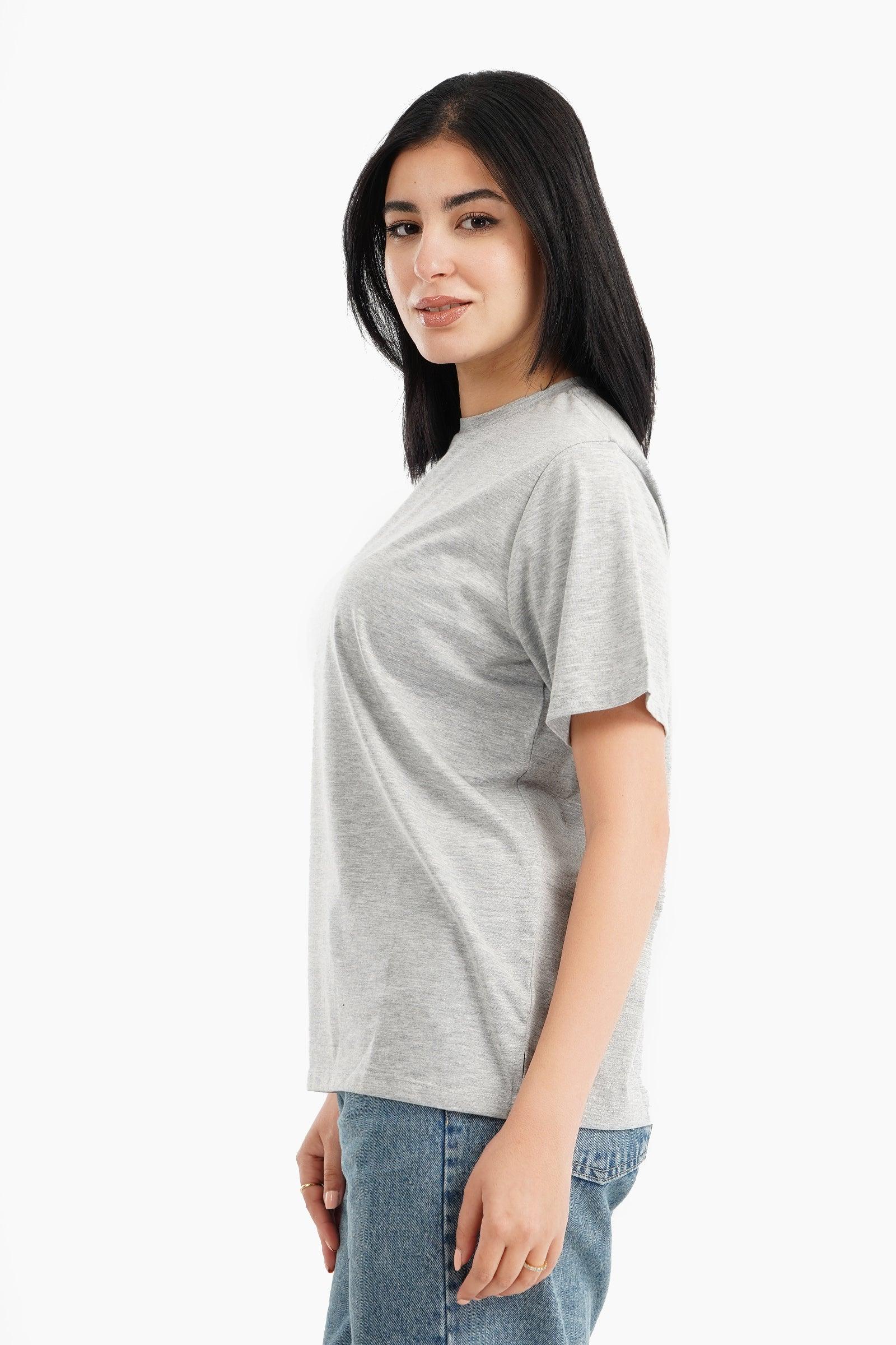 Basic Solid T-Shirt - Carina - كارينا