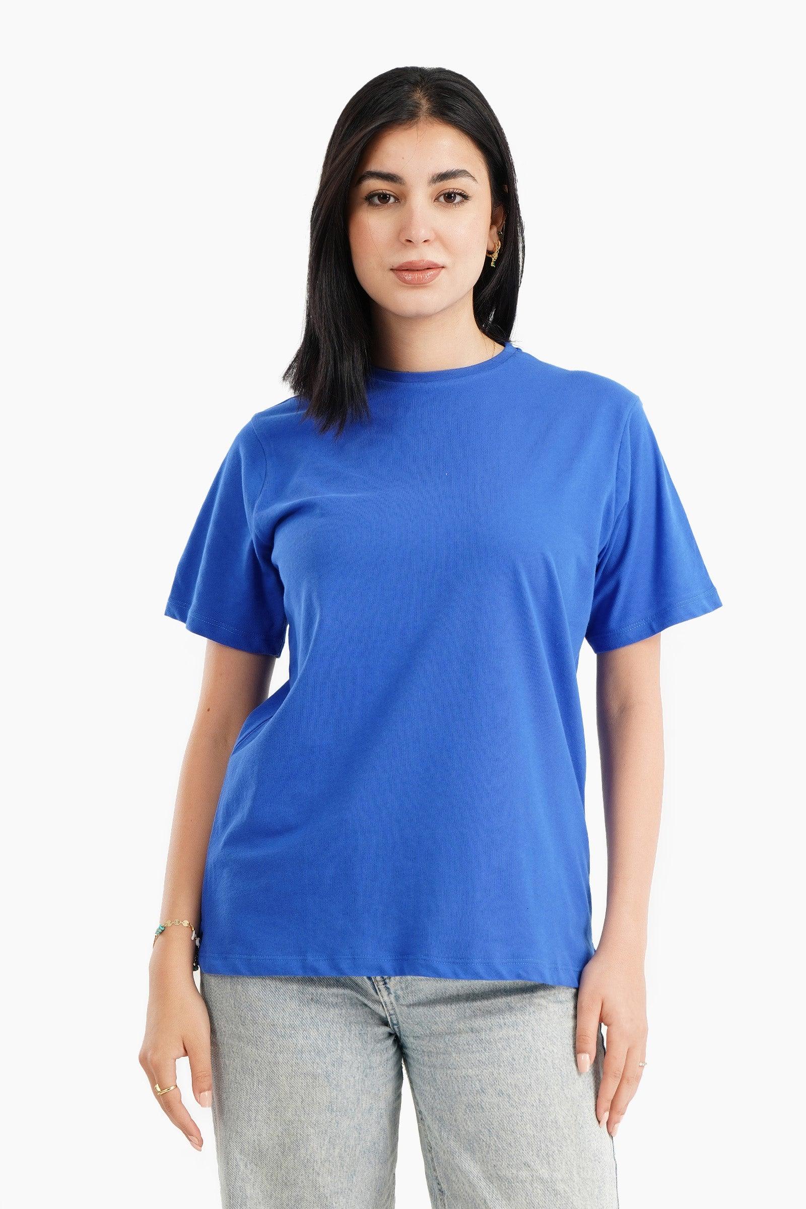 Basic Solid T-Shirt - Carina - كارينا