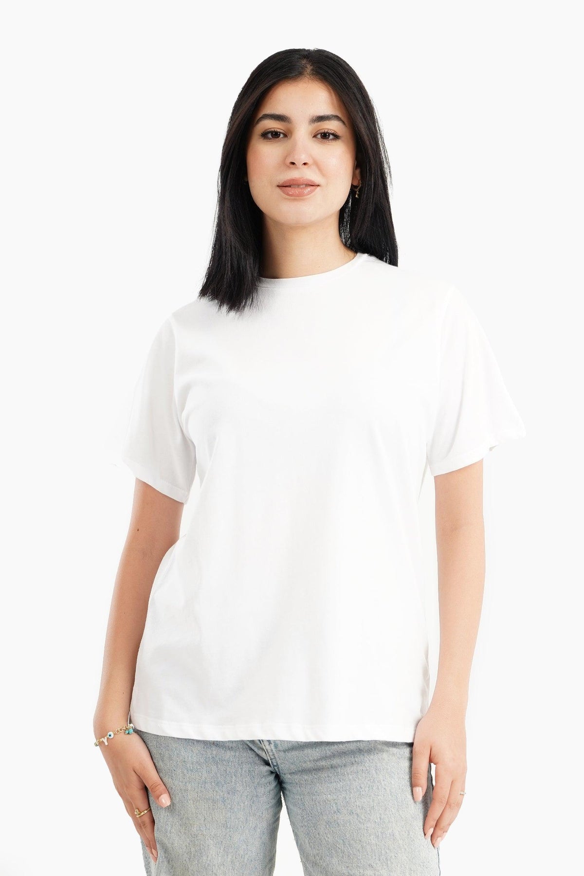 Basic Solid T-Shirt - Carina - كارينا