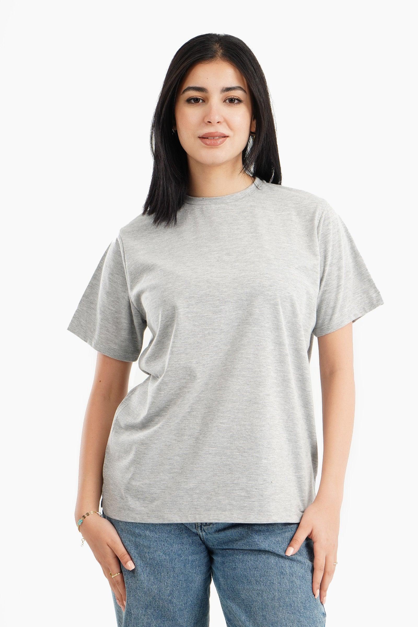 Basic Solid T-Shirt - Carina - كارينا