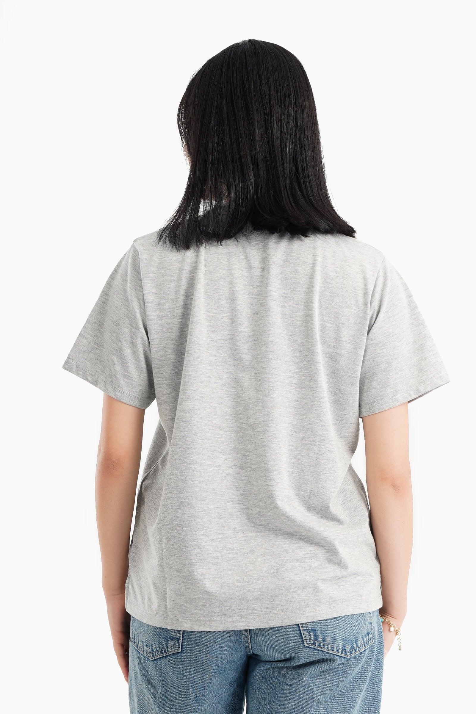 Basic Solid T-Shirt - Carina - كارينا