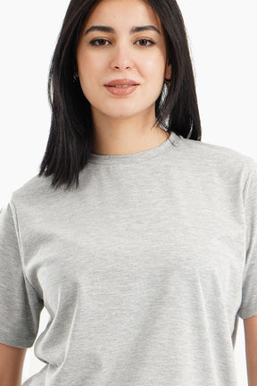 Basic Solid T-Shirt - Carina - كارينا