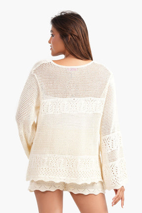 Beach Kimono with Front Knot - Carina - كارينا