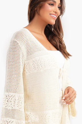 Beach Kimono with Front Knot - Carina - كارينا
