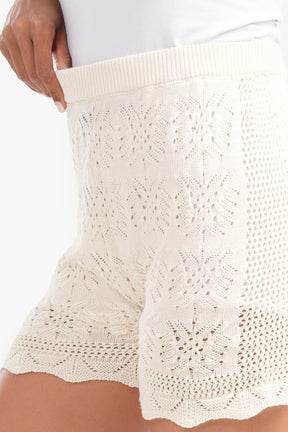 Beach Perforated Short - Carina - كارينا