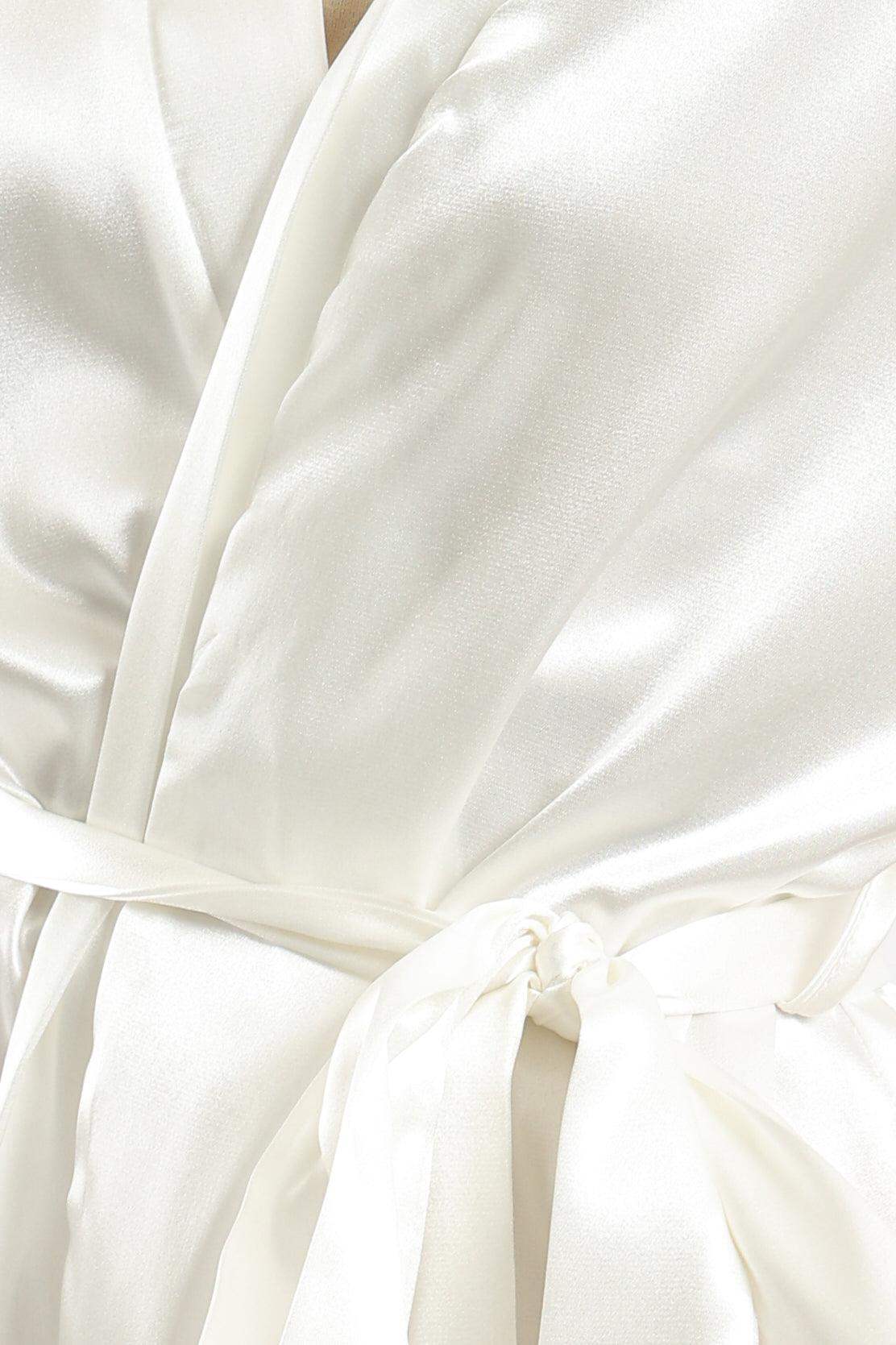 Bridal Off White Robe - Carina - كارينا