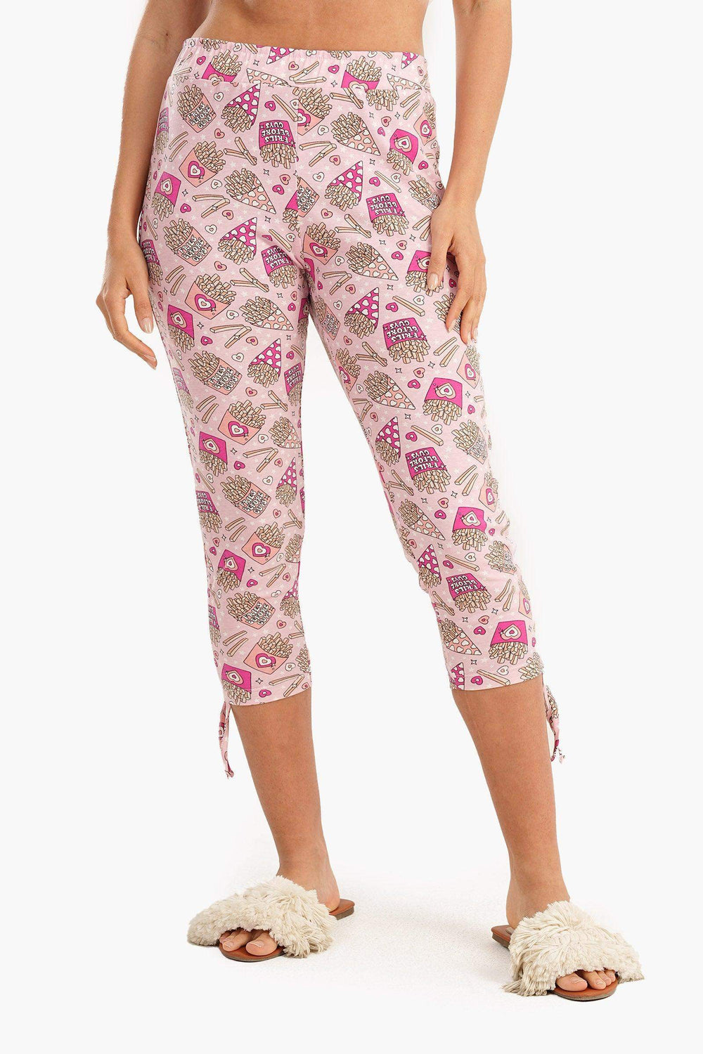 Capri Length Pyjama Pants - Carina - كارينا