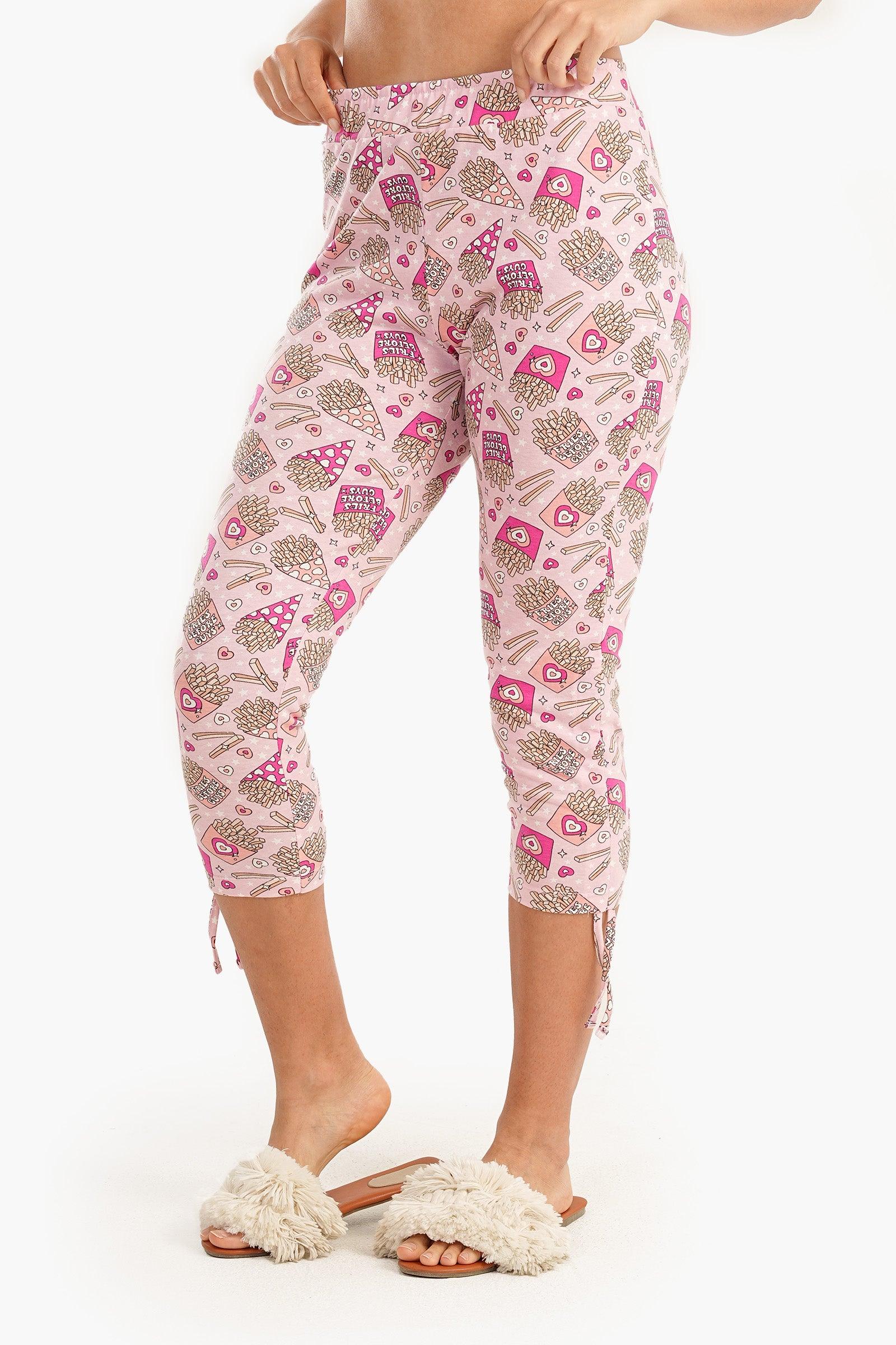 Capri Length Pyjama Pants - Carina - كارينا