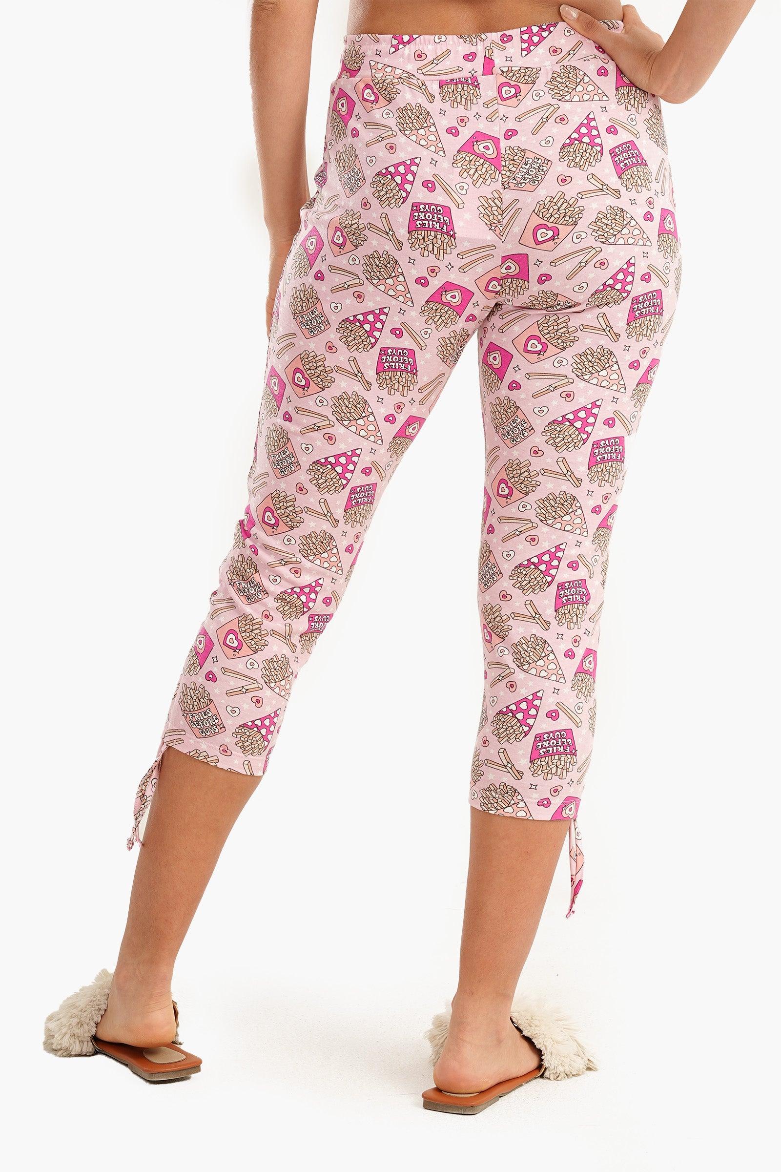 Capri Length Pyjama Pants - Carina - كارينا